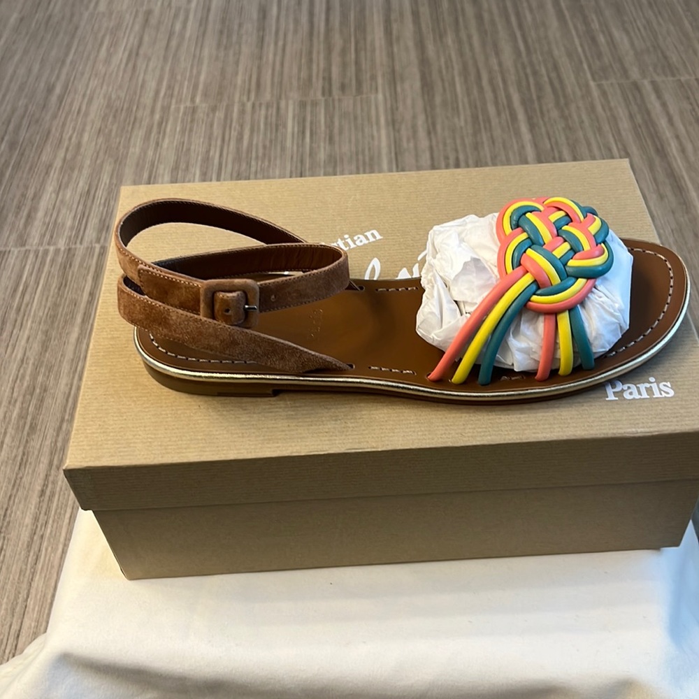 Christian Louboutin flat sandals